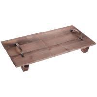 Поднос с ручками "Браун-2" (дерево), 50х24хН6 см
