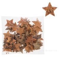 Набор звезд деревянных, H3 см, (50 шт)