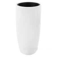 Кашпо полистоун Nobilis Marco "Pmlac-white Vase", D41хH86 см с тех.горшком