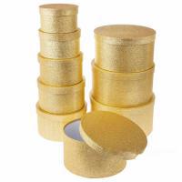 Набор коробок "Новогодняя", D28xH14 см, D13,4xH8 см (10шт)