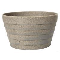 Кашпо Fibrics Bamboo Rib Grey (per 24 pcs.), D17,8xH10,3см