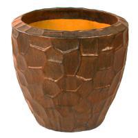 Кашпо Nieuwkoop "Sepia Couple relief Cascara"