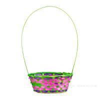 Корзина из бамбука "Лукошко", D 26 см