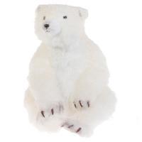 Фигура "Медведь" (иск. мех), 30х28,5хН38,5 см