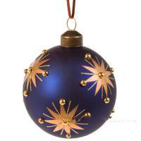 Елочная игрушка "Шар" (стекло), D8см