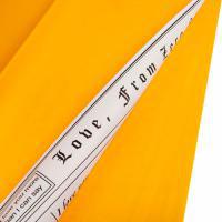 Набор двусторонней матовой пленки "Газета", 58х58 см, (20 шт)