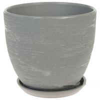 Горшок "Лофт Овал" (керамика), D22xH19,5 см