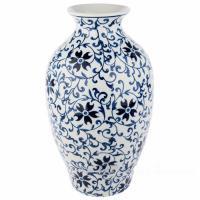 Ваза "Шинуазри Blue"(керамика), D19xH30 см