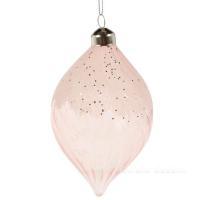 Елочная игрушка "Олива" (стекло), Н10см