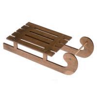 Сани декоративные (дерево), 16х7хН4,5 см