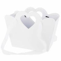 Коробка-кашпо "Сумка" с ручкой и окном, 24,4x10xH18,8 см