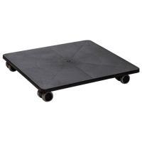 Подставка на колесиках Baq Ecoline Phoenix Wheelplate Rectangle, 38х38хН5см