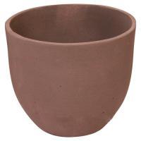 Кашпо файберстоун Nobilis Marco "Brown Jare", D16хH14 см