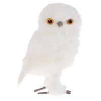 Фигура "Сова" (иск. мех), 13х11хН20,5 см