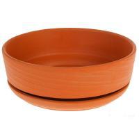 Горшок "Бонсай" (керамика), D26xH8,5 см