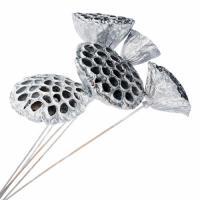 Набор лотоса на вставке, 50 см, (5 шт)