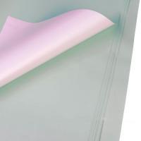 Набор двусторонней, двухцветной матовой пленки, 58х58 см, 60 mic, (20 шт)