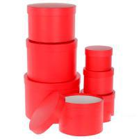 Набор шляпных коробок, D25xH18 см, D11xH8,5 см (7шт)