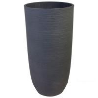 Кашпо файберстоун Nobilis Marco "Grey sand Tall Jare", D40хH80 см