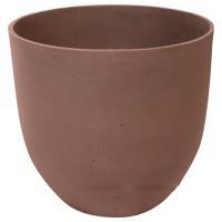 Кашпо файберстоун Nobilis Marco "Brown Jare", D26хH24 см