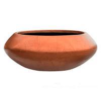 ЧашаMetallic Silver leaf Bowl Ufo Matt Copper, D40хH15см