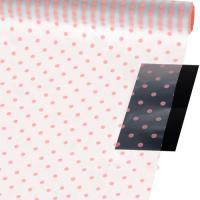 Пленка матовая "Фаворит Люкс Горох", 50 смх10 ярд, 60 mic