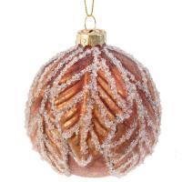 Елочная игрушка "Шар" (стекло), D8см