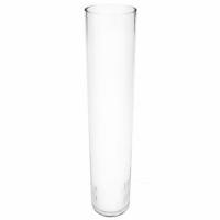 Ваза "Трубка 100" К (стекло), D10хH50 cм