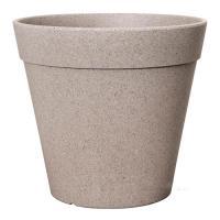 Кашпо Fibrics Bamboo Straight grey (per 6 pcs.), D25xH22см