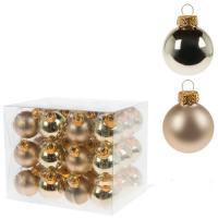 Набор шаров (стекло), 3,8 см, 36 шт.