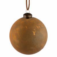 Елочная игрушка "Шар" (стекло), D10 см