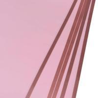 Набор матовой пленки с медной окантовкой, 58х58 см, 53 mic (20 шт)