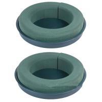 Набор пеноформ Кольцо, на закрытой пластиковой основе, D24хH4,5 см, Oasis Design