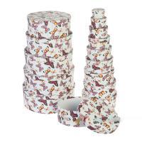 Набор коробок шляпных "Принт", D46,5xH17,1 см, D10xH6,5 см (15шт)