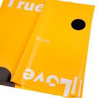 Набор двусторонней матовой пленки "Bright Love" 70mic, 58х58 см (20шт)