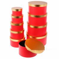 Набор коробок, D28xH14 см, D13,4xH8 см (10шт)