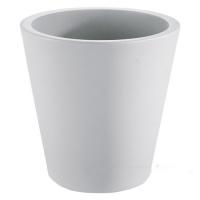 Кашпо Rotazionale Cosmos Round Pot White, D45xH45см