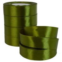 Лента декоративная односторонняя Y (атлас), 25 ммx25 ярд