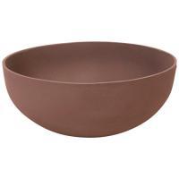 Чаша файберстоун Nobilis Marco "Brown Round", D36хH16 см