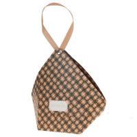 Набор сумок с ламинацией "Корзина" (картон), 24x14xH28 см (10шт)