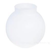 Ваза "Токио-2 Лаура матовая" с кольцом (стекло), D15xH15,5 см