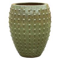 Кашпо Laos Emperor Green, D44xH55см