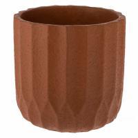 Кашпо с дренажным отверстием (керамика), D14,5xH15 см