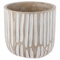 Кашпо (бетон), D16,5xH16,5 см