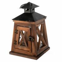 Фонарь (дерево), 12,5x12,5xH19,5 см