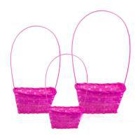 Набор корзин из бамбука "Лукошко", 3 шт, D 13/17/19 см