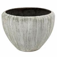 Кашпо конкрит Nobilis Marco "Lava Round", D47хH35 см