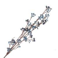 Ветка ягодная искусственная (пластик), 104 см