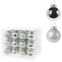 Набор шаров (стекло), 3,8 см, 36 шт.
