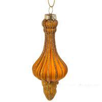 Елочная игрушка (стекло), D5хН12см